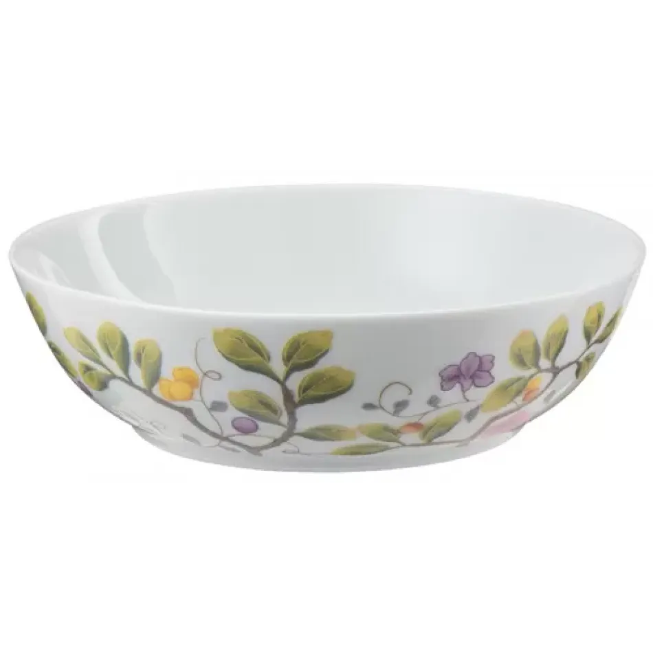 Paradis White Breakfast Coupe Plate Deep Diam 6.7 in