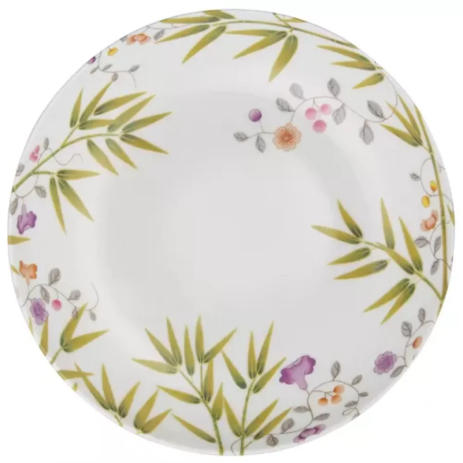 Paradis White Rim Soup Plate Diam 8.7 in