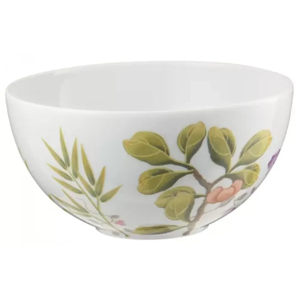 Paradis White Bowl Diam 5.5 in