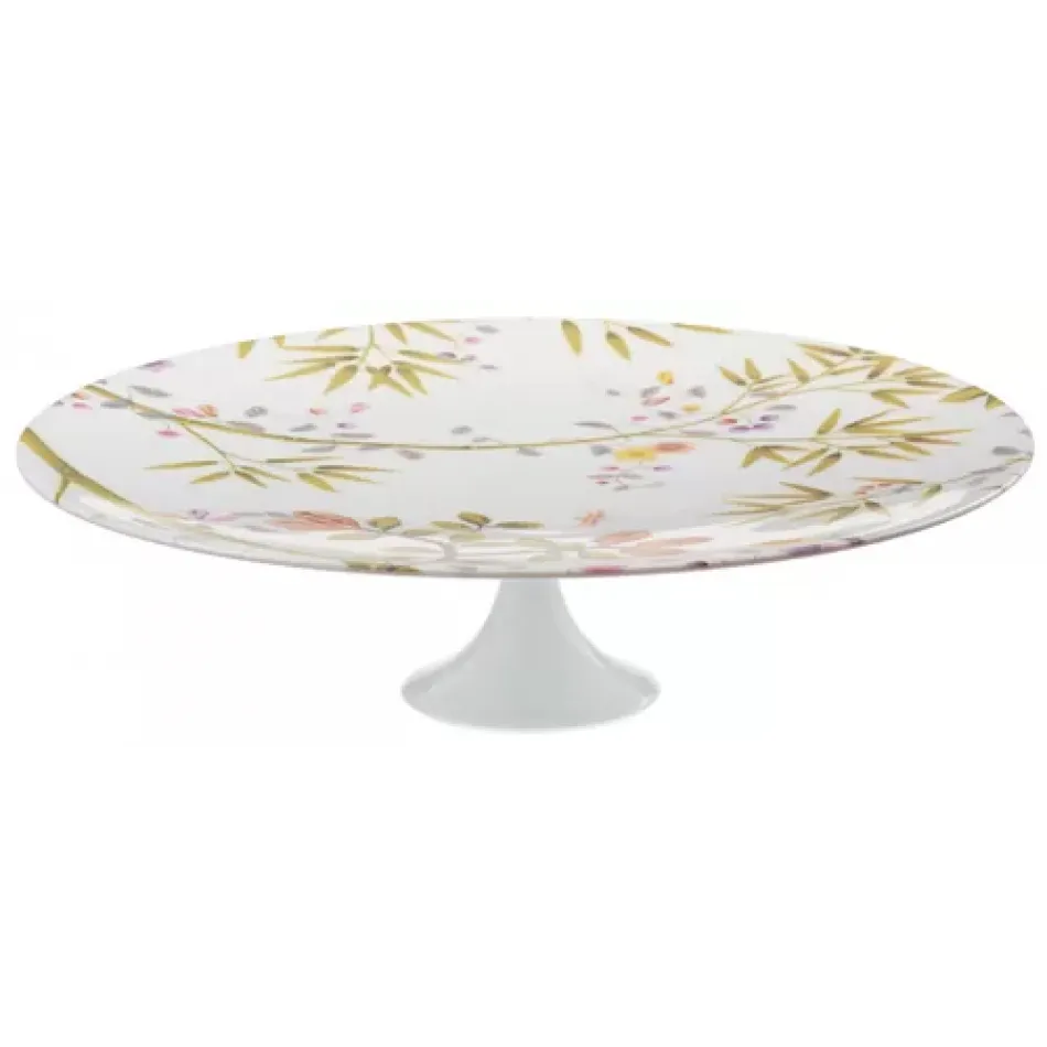 Paradis White Petit Four Stand Large N°1 Diam 10.6 in