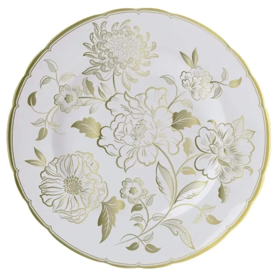 Primrose White Accent Plate