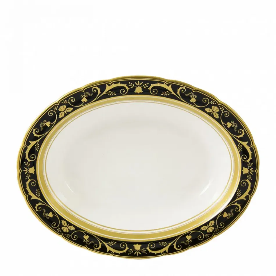 Regency Black Open Vegetable Dish (24.5 cm/9.5 in) (Special Order)