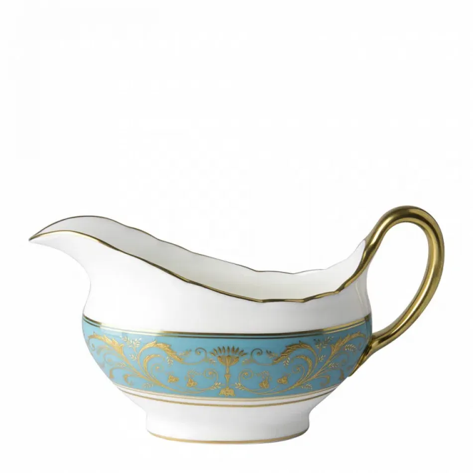 Regency Turquoise Sauce Boat (45.5 cl/16oz) (Special Order)