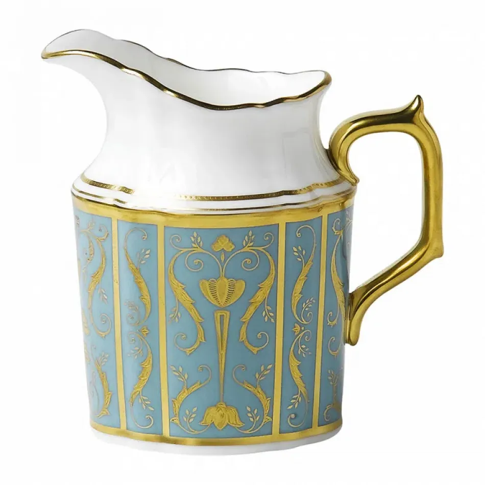 Regency Turquoise Cream Jug L/S (Special Order)