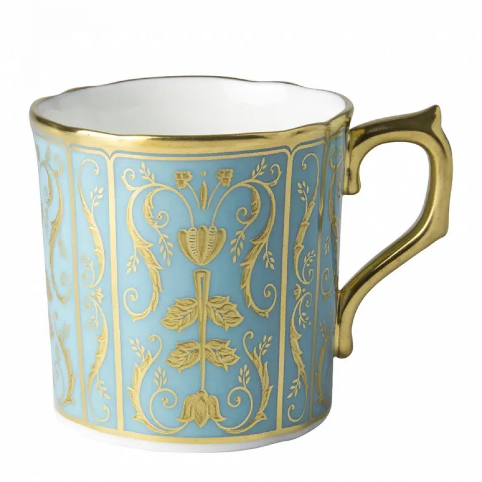 Regency Turquoise Coffee Cup (14 cl/5oz) (Special Order)