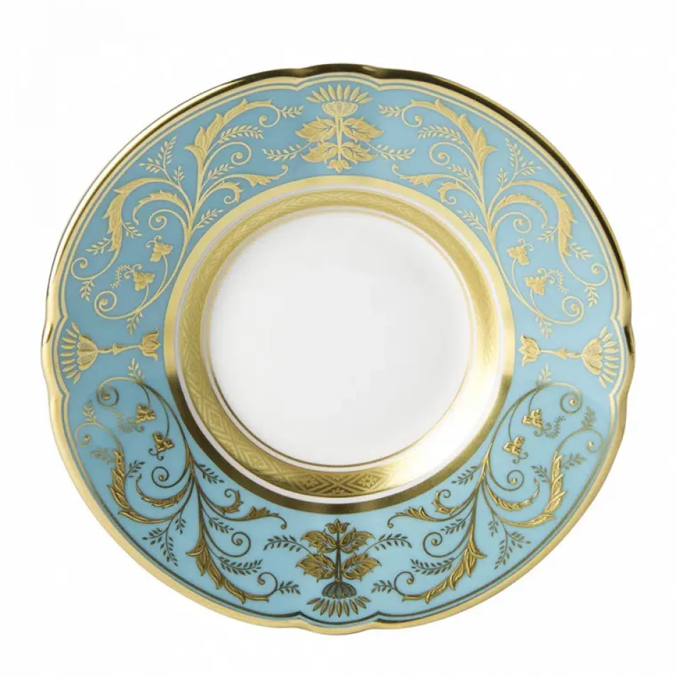 Regency Turquoise Coffee Saucer (12 cm/5 in) (Special Order)