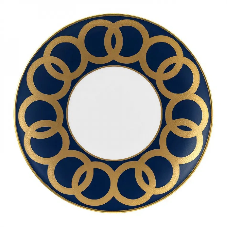 Riviera Dream Navy Blue Coupe Plate (21 cm/8 in)