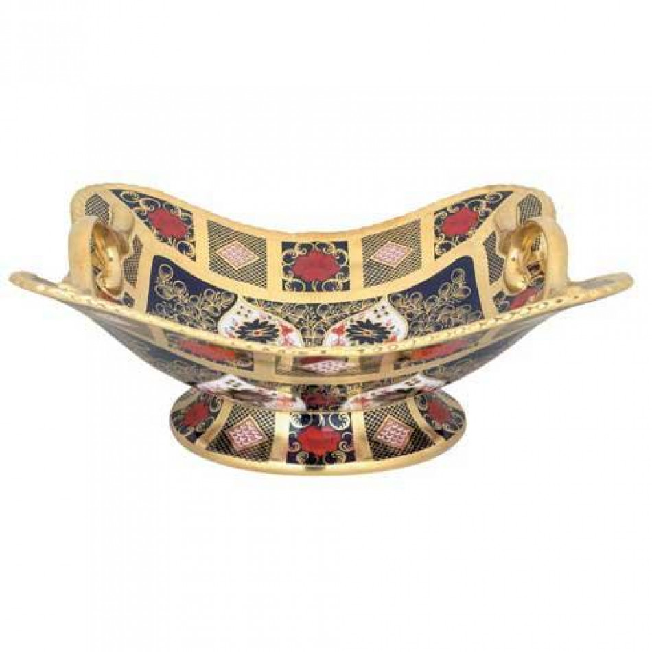 Old Imari Solid Gold Band Basket 1919 (Special Order)