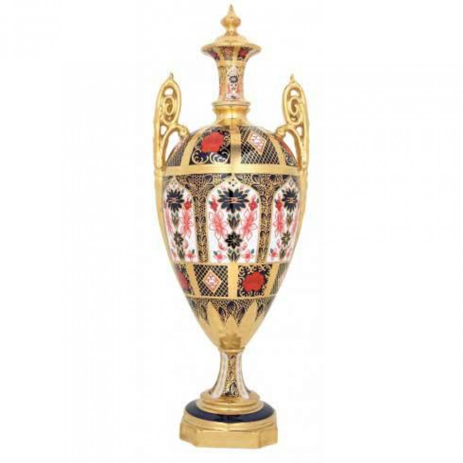 Old Imari Solid Gold Band Vase L/S (Special Order)