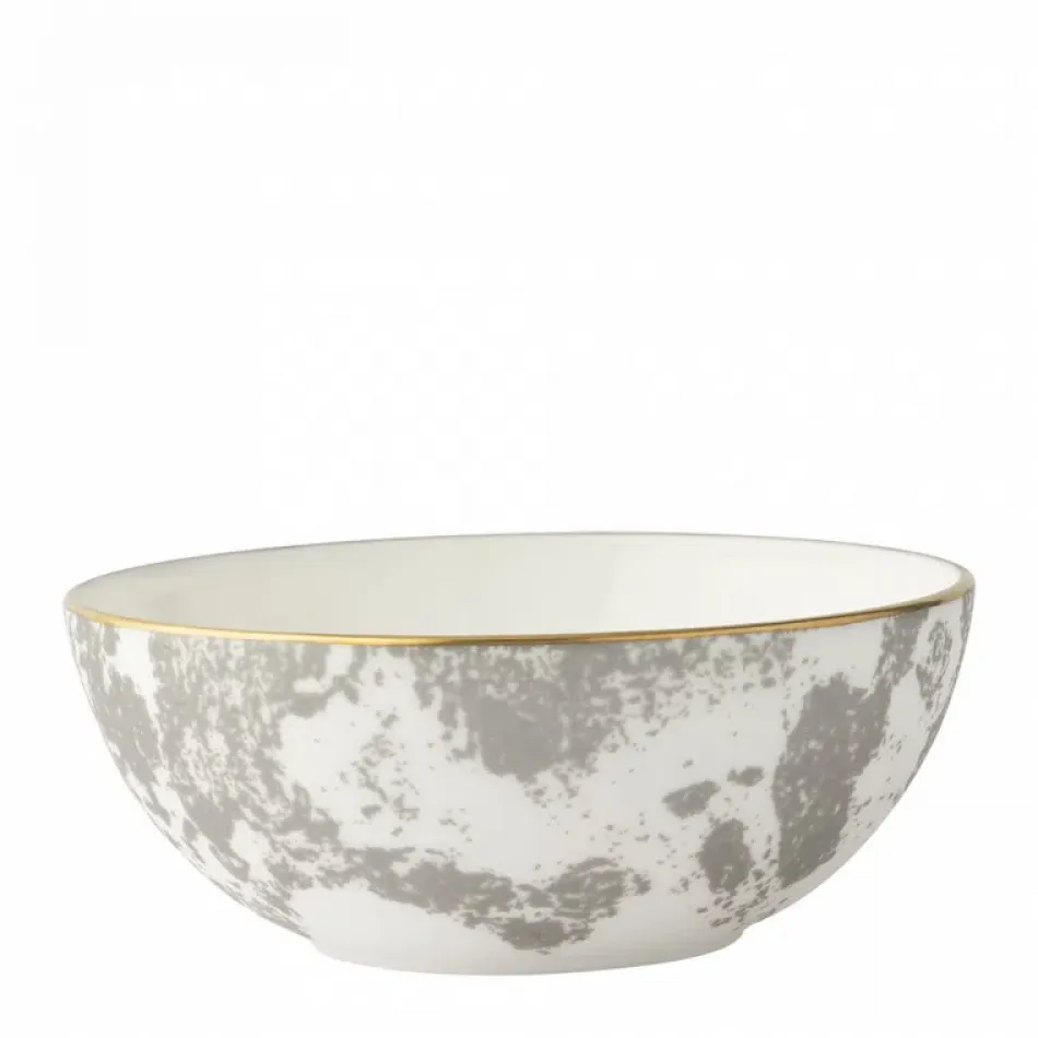 Crushed Velvet Grey Bowl (13 cm/5 in)