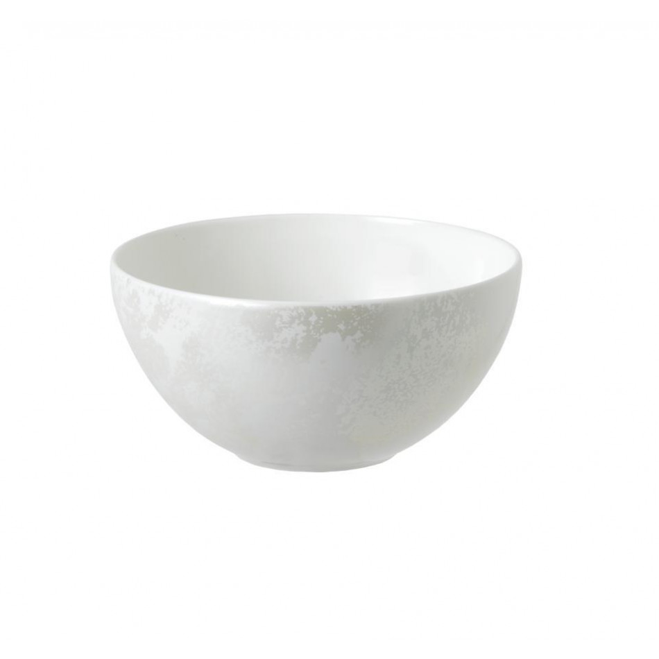 Crushed Velvet Pearl (No Gold) * Deep Bowl (14.5 cm/5.5 in & 57 cl/20oz)