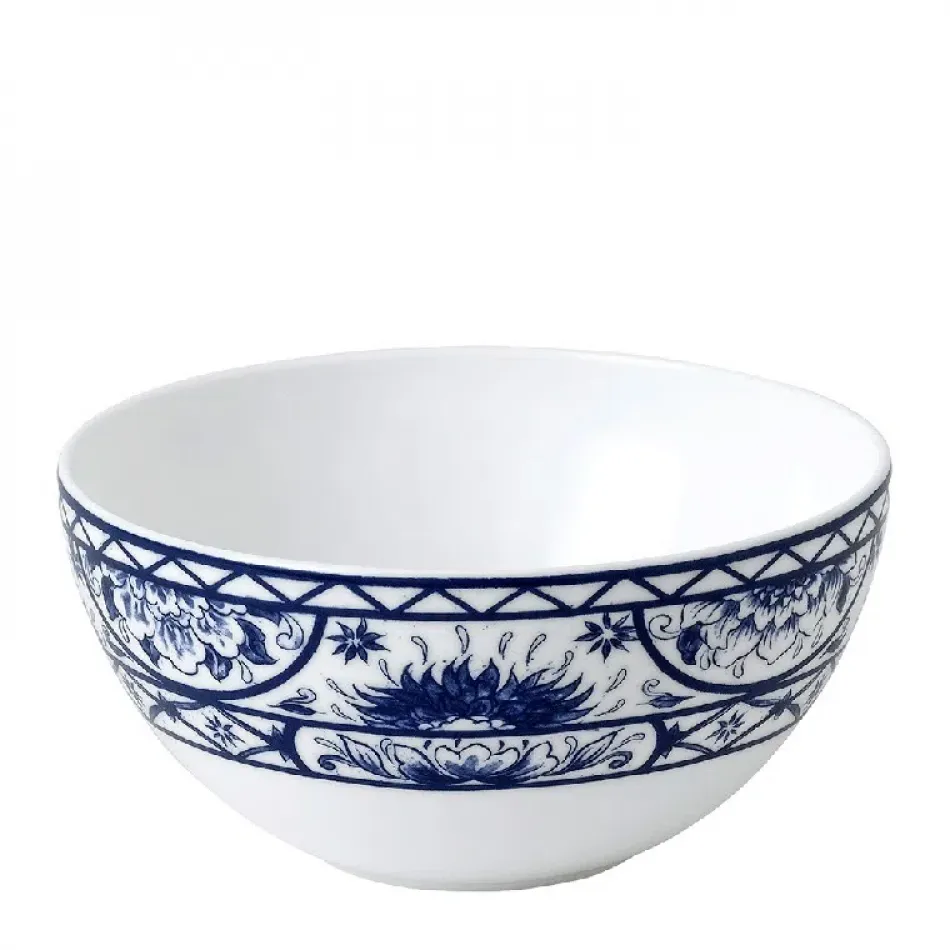 Victoria's Garden Blue Deep Bowl (14.5 cm/5.5 in & 57 cl/20oz)