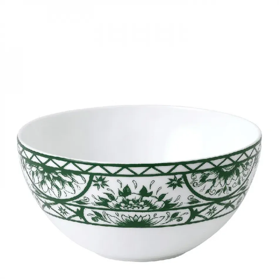 Victoria's Garden Green Deep Bowl (14.5 cm/5.5 in & 57 cl/20oz)