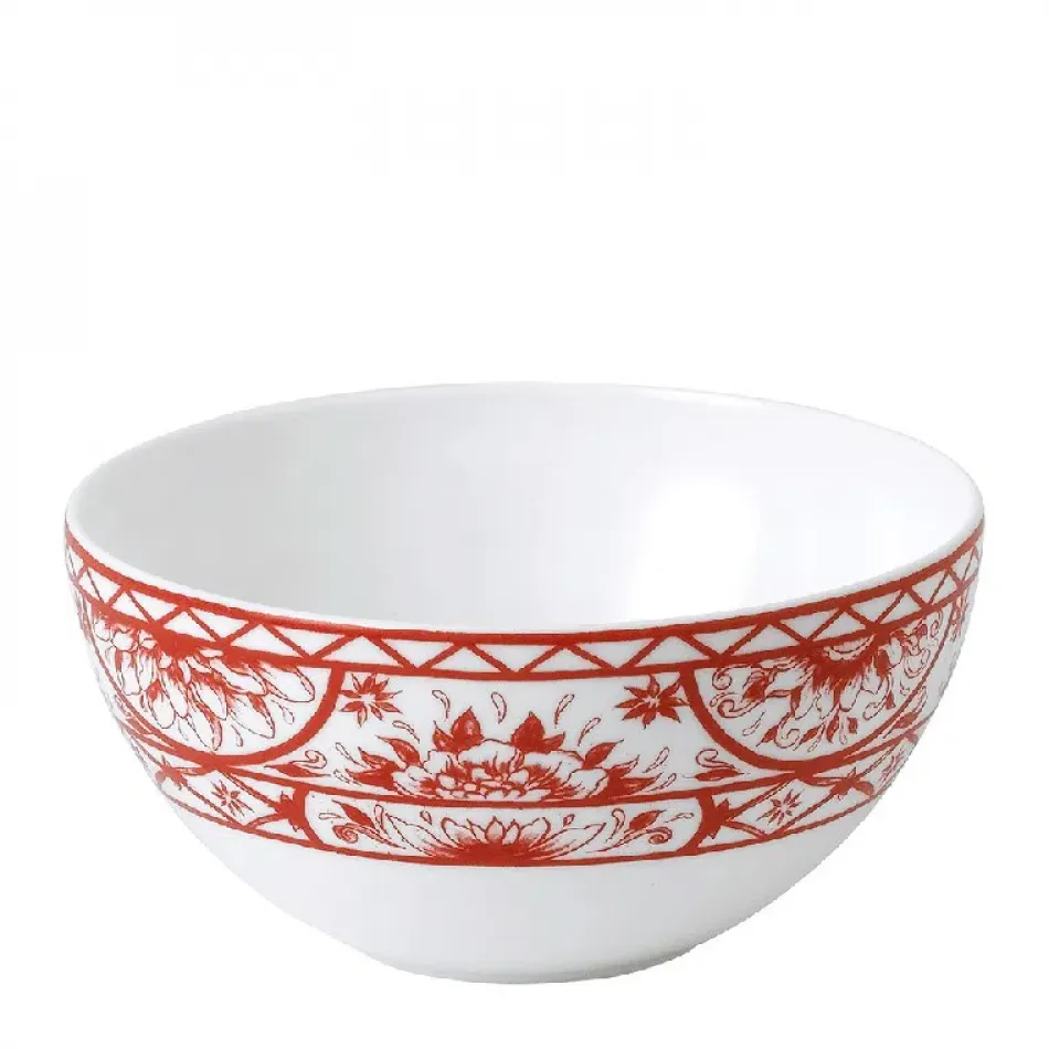 Victoria's Garden Red Deep Bowl (14.5 cm/5.5 in & 57 cl/20oz)