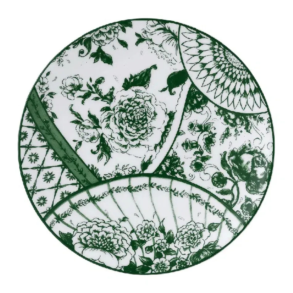 Victoria's Garden Green 21cm Plate