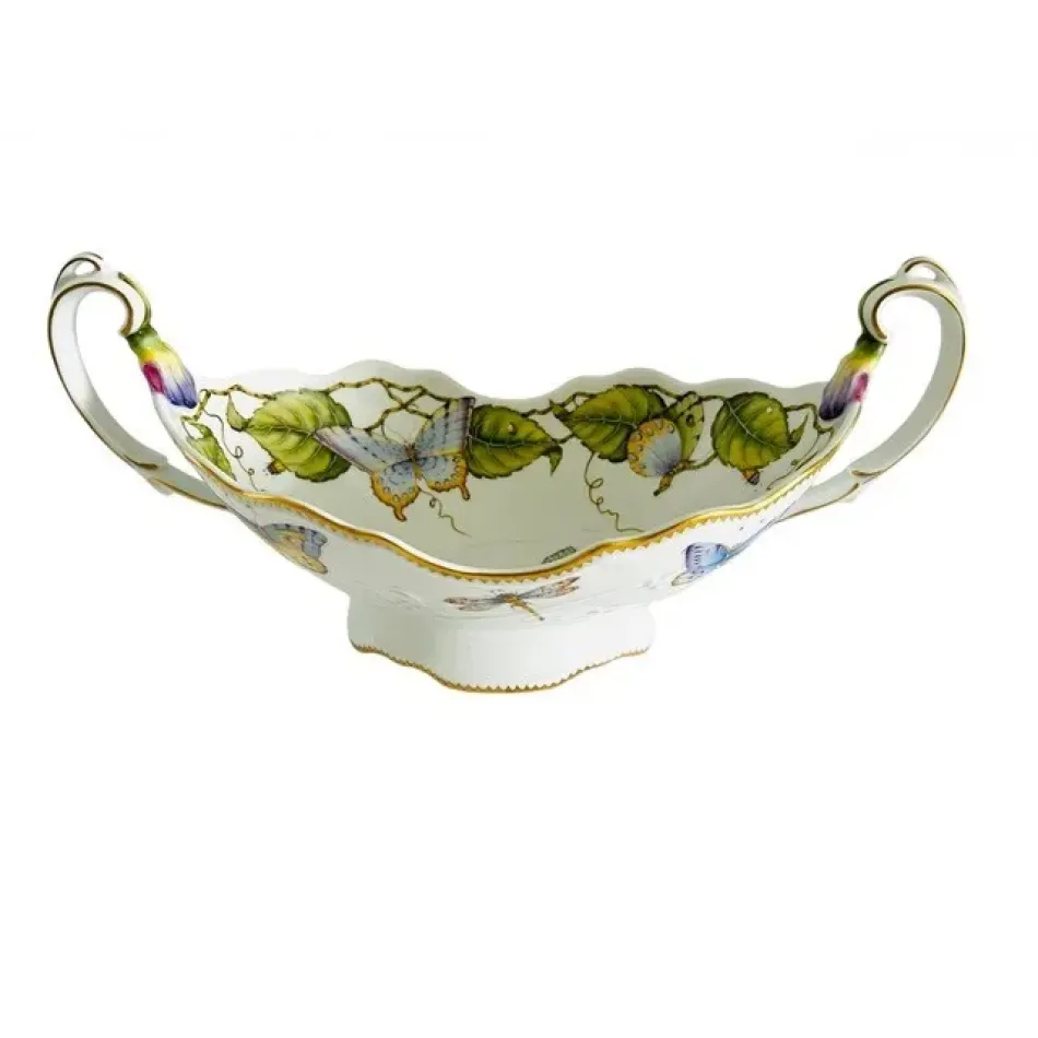Tomorrow's Antiques Bowl With Handles 7" W