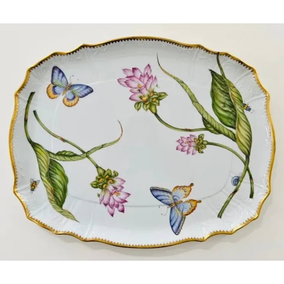 Tomorrow's Antiques Large Tray 15.75" L X 12.5" W