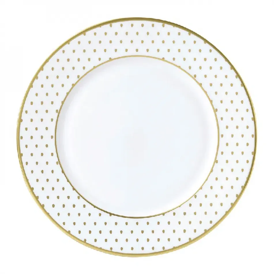 W1 White Flat Rim Plate (27 cm/10.5 in)