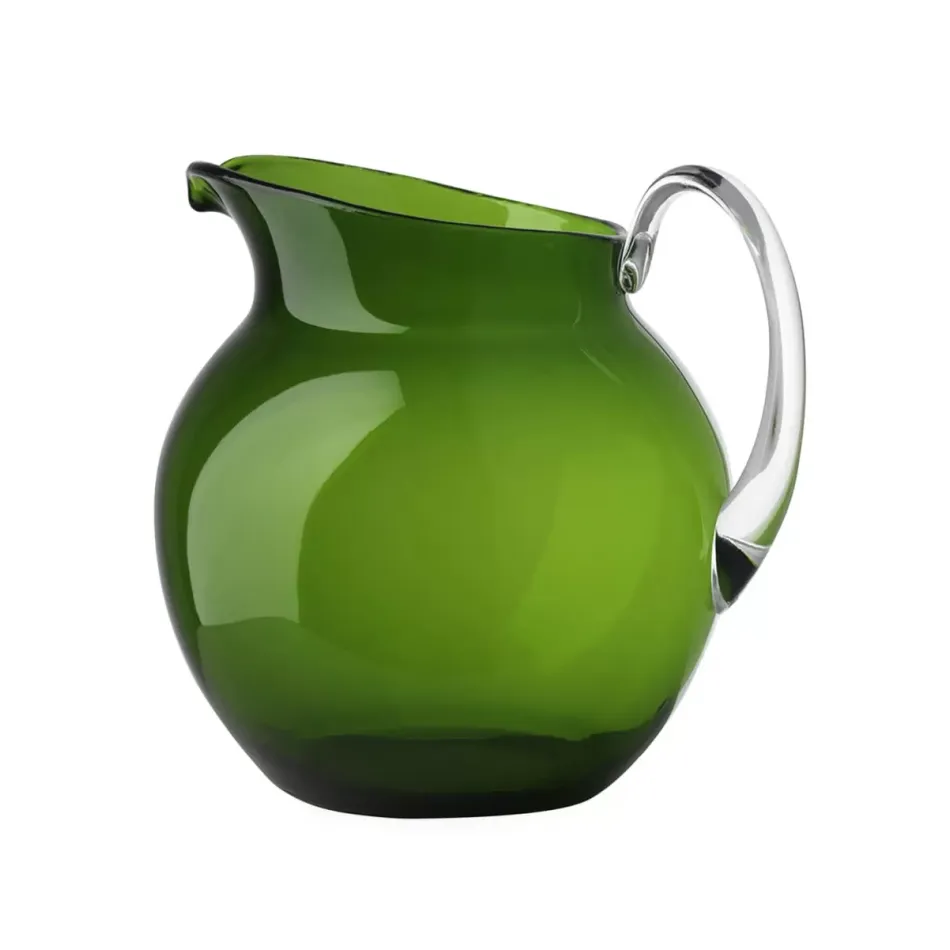 Palla Transparente Pitcher Green H 8.25 x Diam 7.5", 101 oz