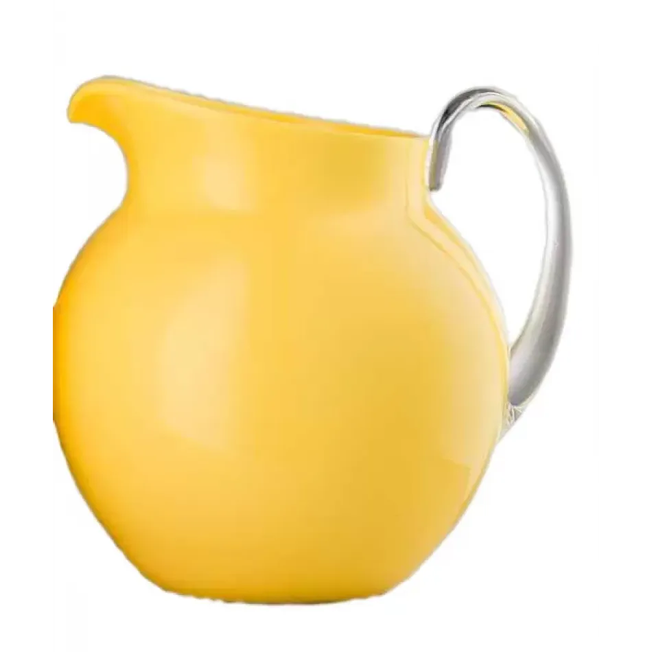 Pallina Pitcher Yellow H 7.5" x Diam 6.5", 68 oz