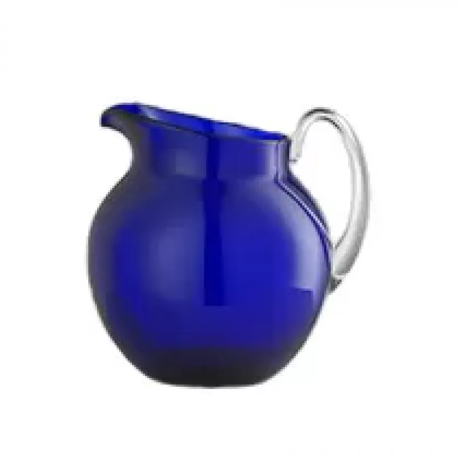 Plutone Pitcher Blue H 6.25" x Diam 5.5", 48 oz