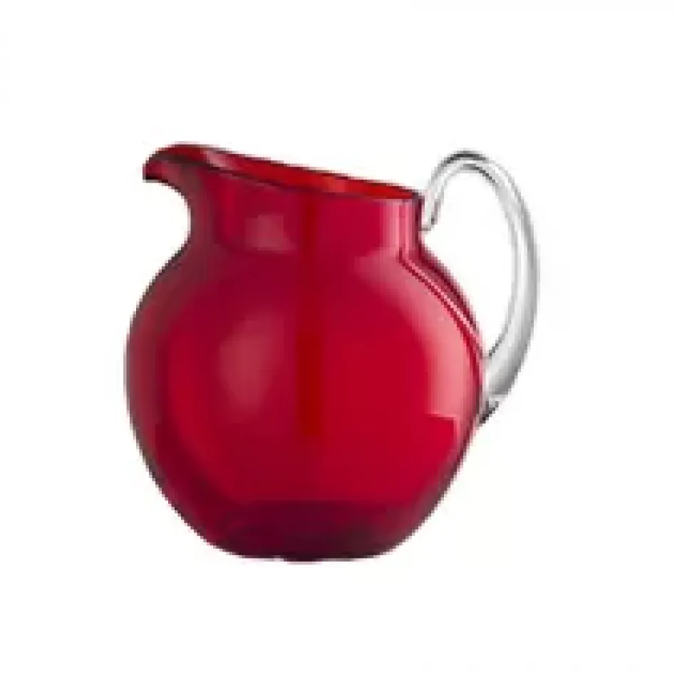 Plutone Pitcher Red H 6.25" x Diam 5.5", 48 oz