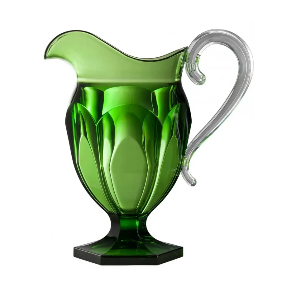 Roberta Pitcher Green H 10" x Diam 7.5"- 40 oz