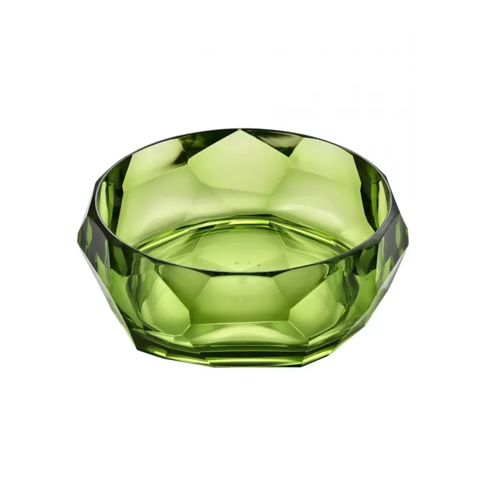 Supernova Salad Plate Green H 4" x Diam 10", 85 oz