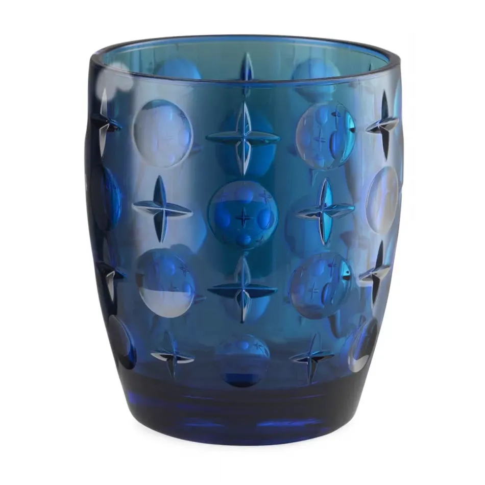 Superstar Tumbler Blue/Green H 4.3" x Diam 3.5", 13 oz