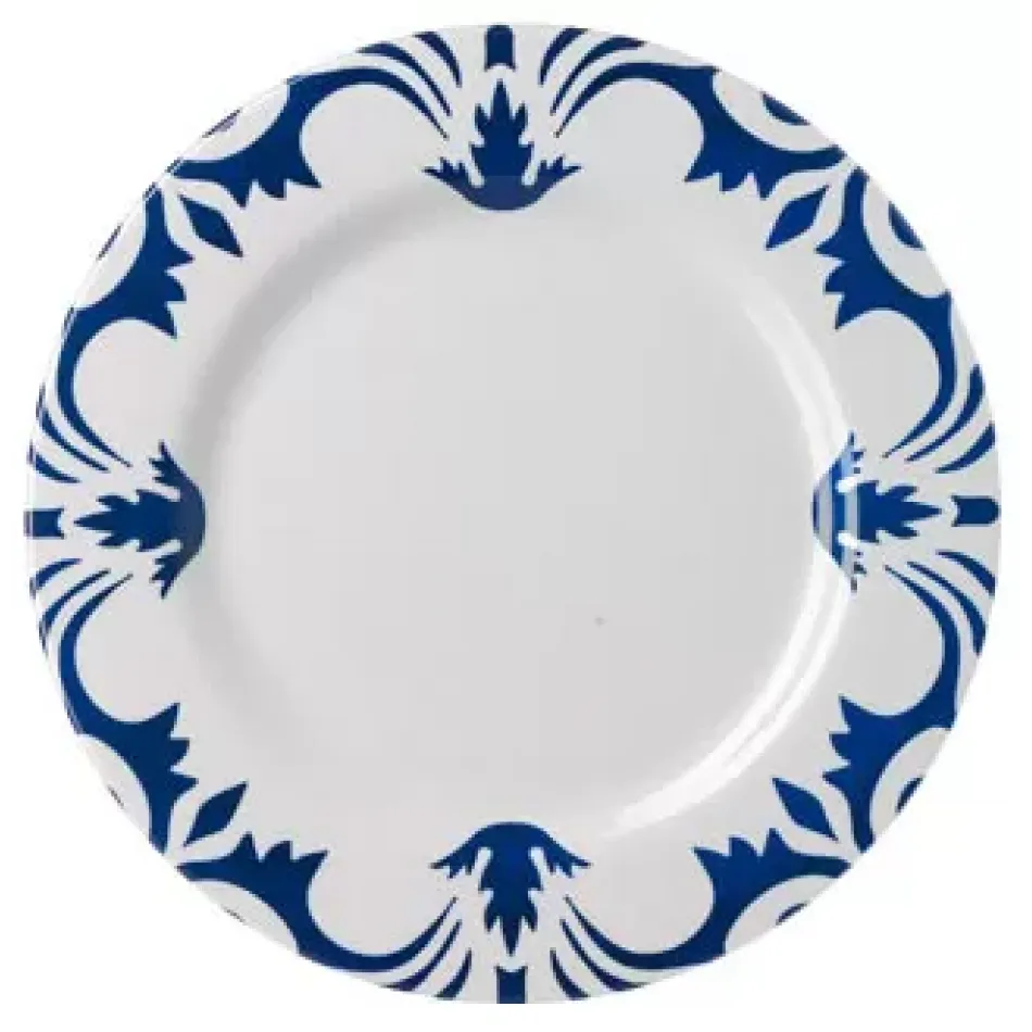 Tessa Blue Melamine Dinner Plate 10.5" Rd