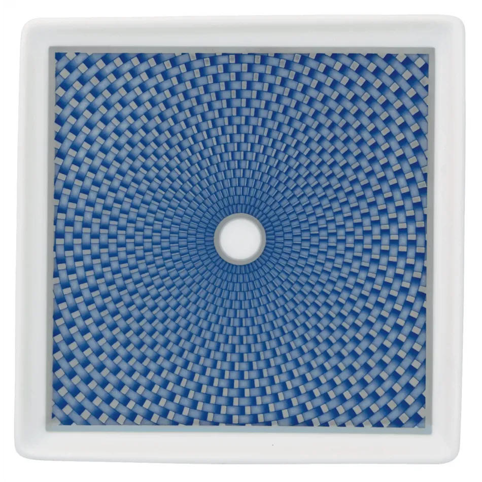 Tresor Bleu Motif N°1 Tray 4.33 X 4.33 in in A Holster