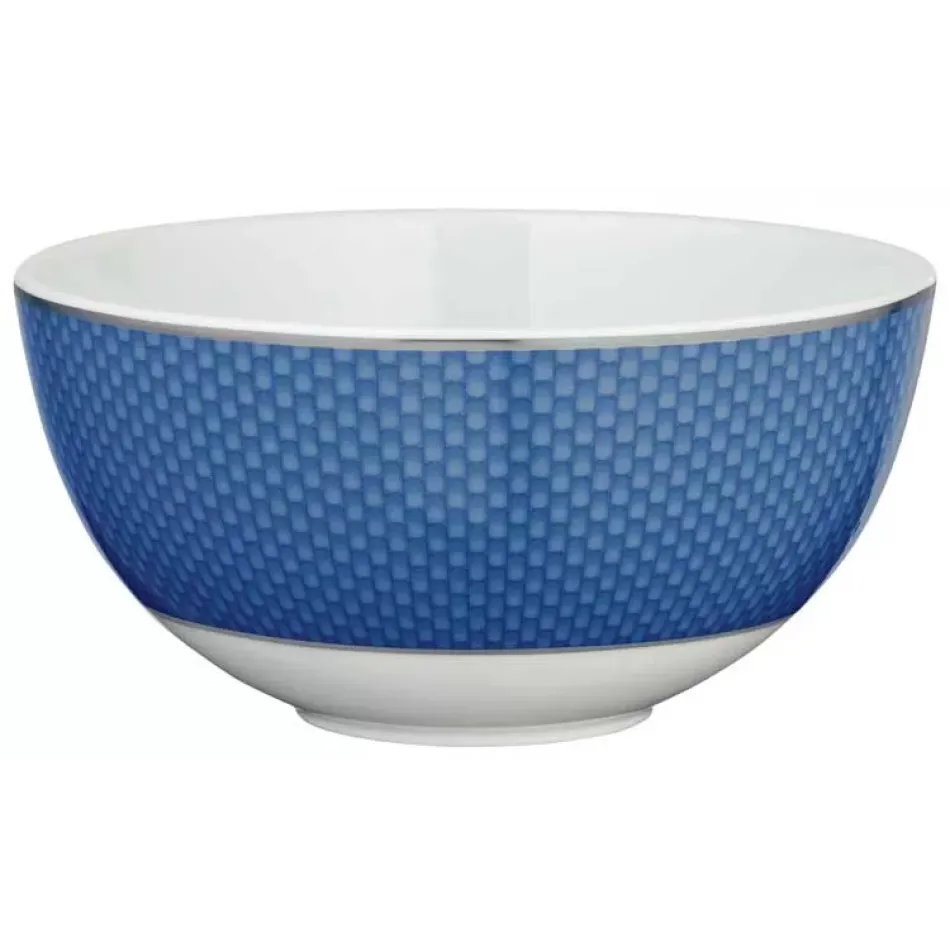 Tresor Blue Bowl Motif N°2 Diam 5.5 in