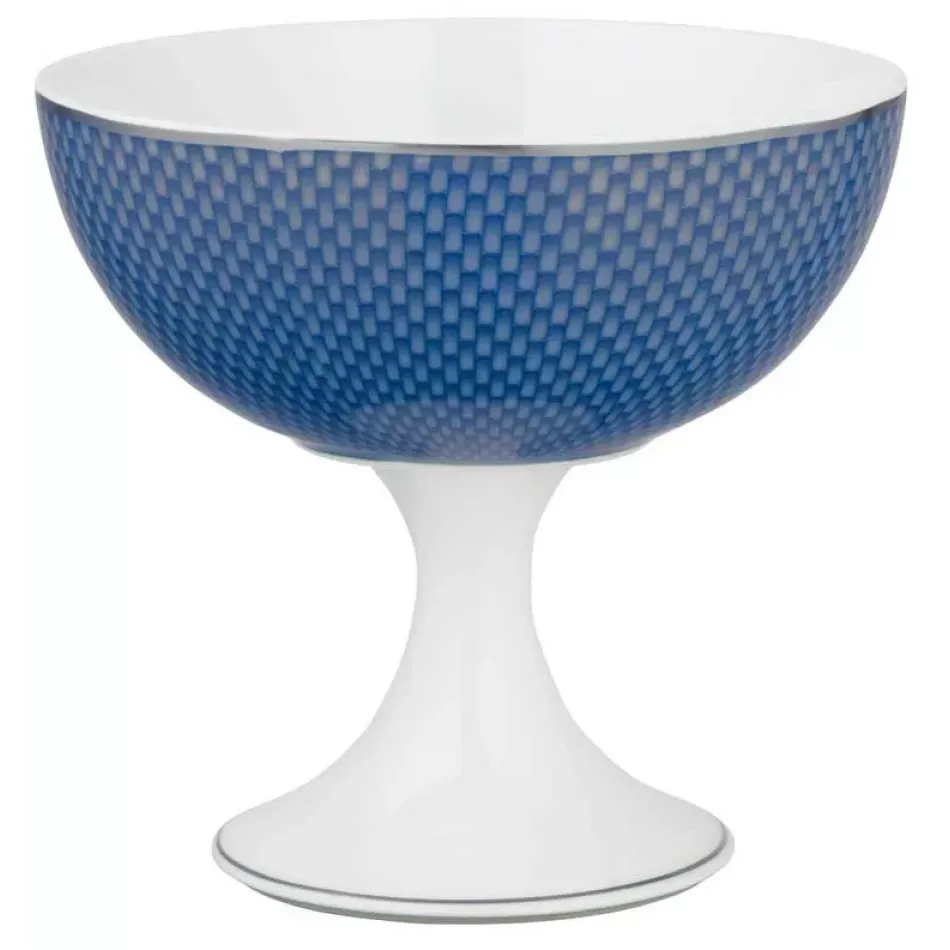 Tresor Blue Sundae Cup Motif N°2 Diam 4.6 in