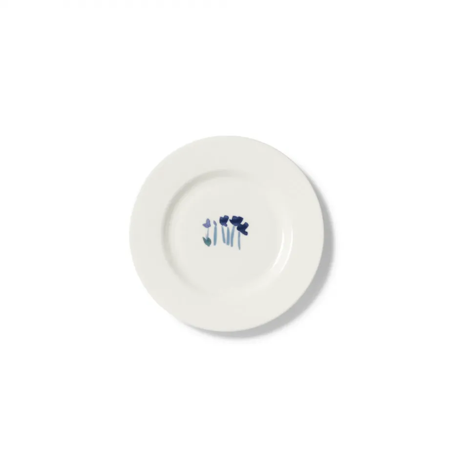 Impression Side Plate 16 Cm Blue