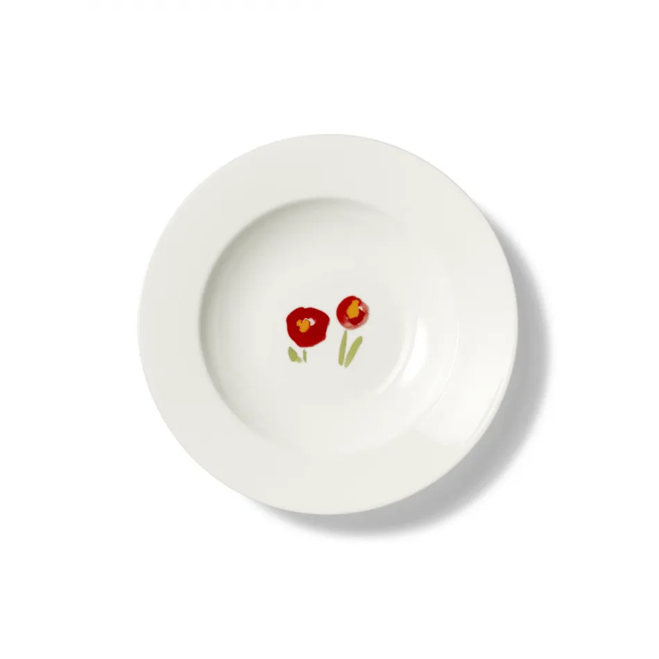 Impression Soup Plate 23 Cm Red Poppy