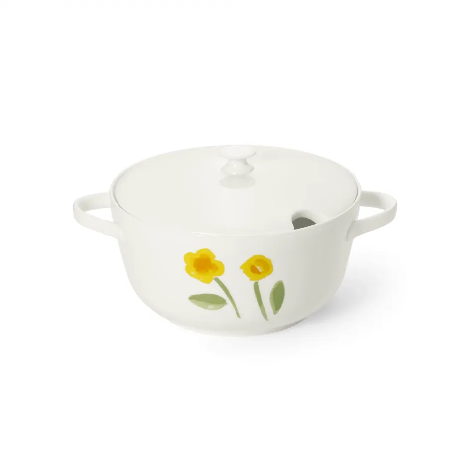 Impression Covered Vegetable Dish 2 L Yellow