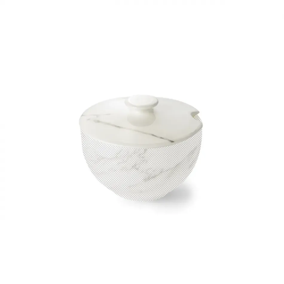 Carrara Lid Of Sugar Bowl Round