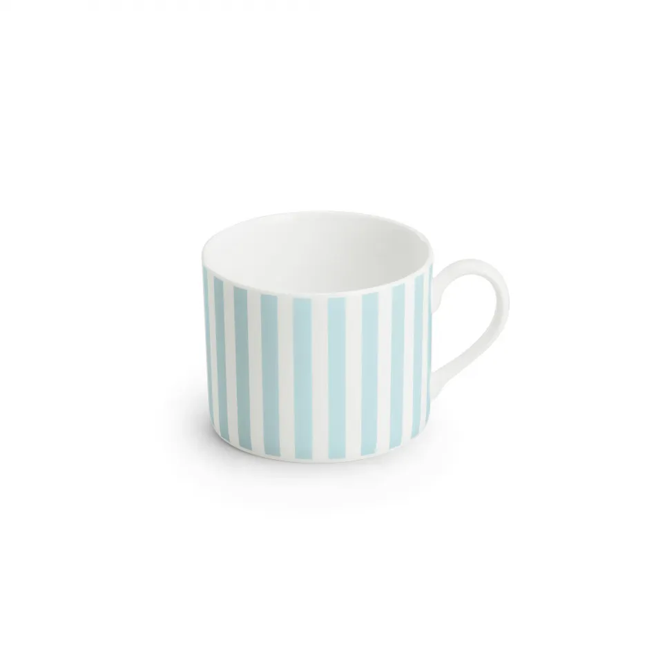 Pastell Streifen Coffee Cup Cyl. 0.25L Turquoise Stripes