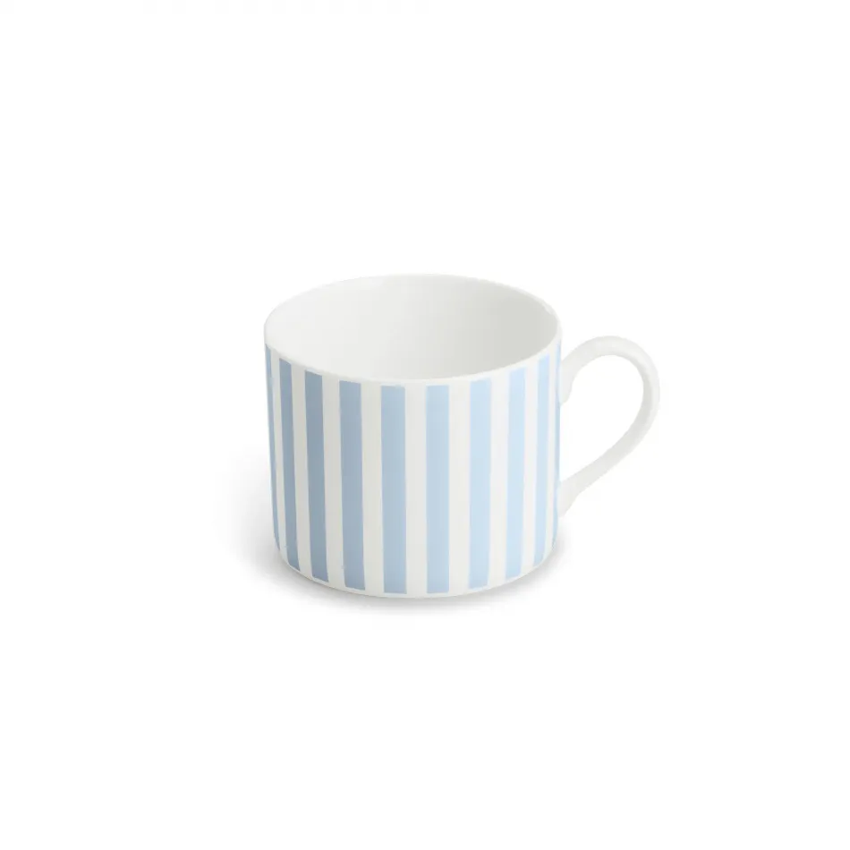 Pastell Streifen Coffee Cup Cyl. 0.25L Light Blue Stripes