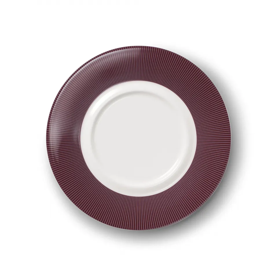 Excelsior Saucer Cyl. Flat 0.25 L Bordeaux