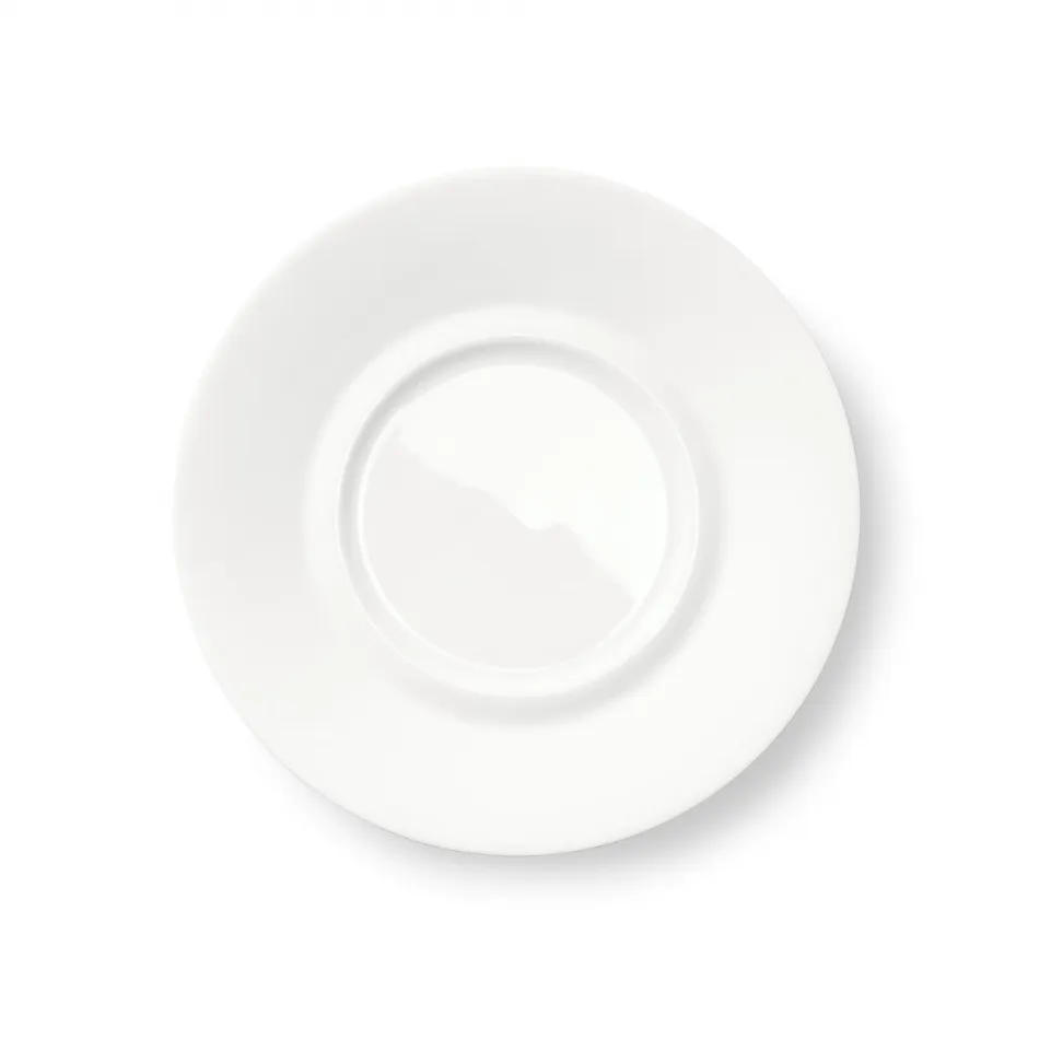 Cross White Saucer Cyl. Flat 0.25 L Mat