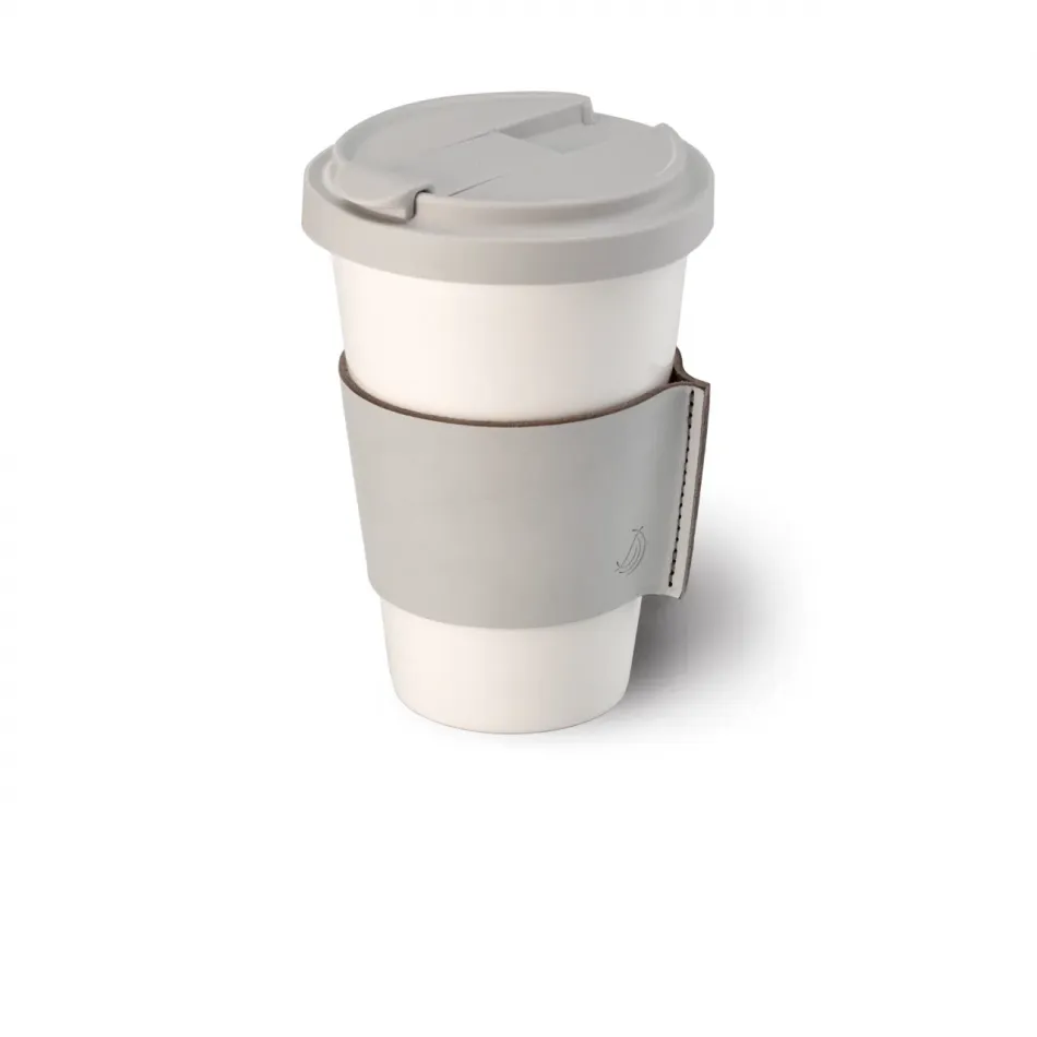 Konisch-Zylindrisch Mug Con. Fbc Coffe To Go Light Grey