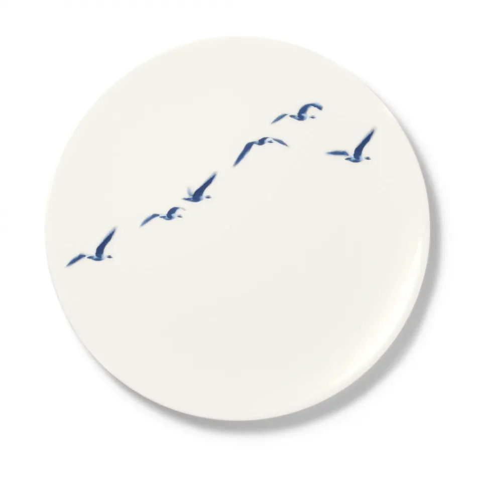 Blue Birds Buffet Plate 32 Cm