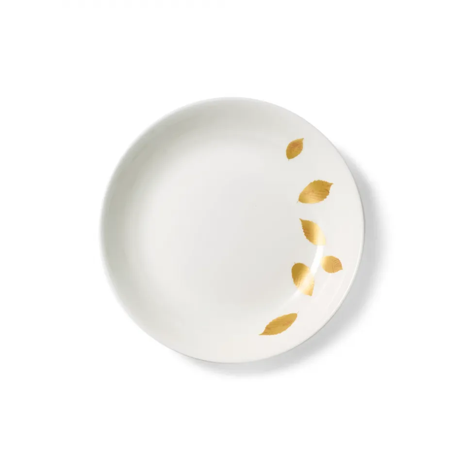 Gold Leaf Soup Plate 22.5 Cm