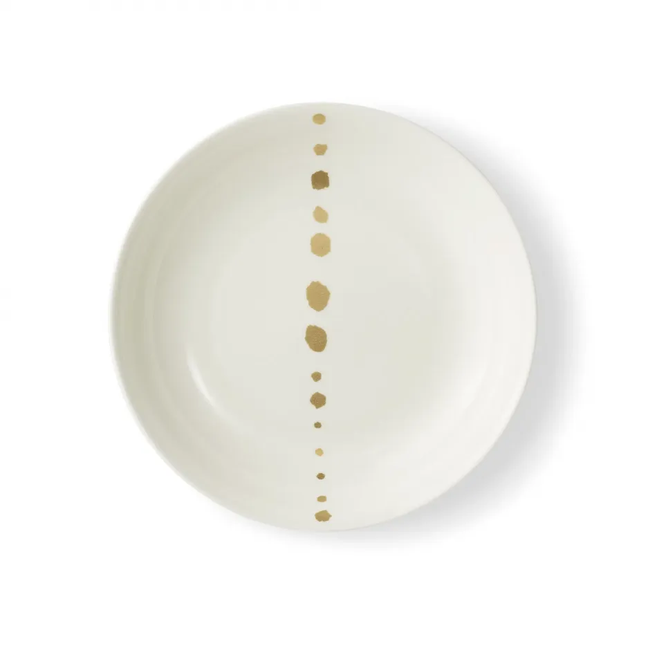 Golden Pearls Pasta Plate Deep 26 Cm