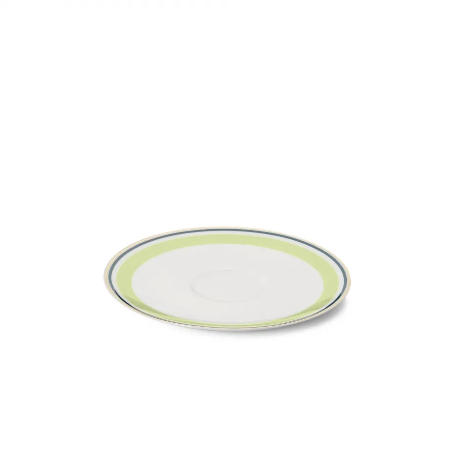 Capri Saucer 0.2L/0.25L Spring Green/Darkgreen