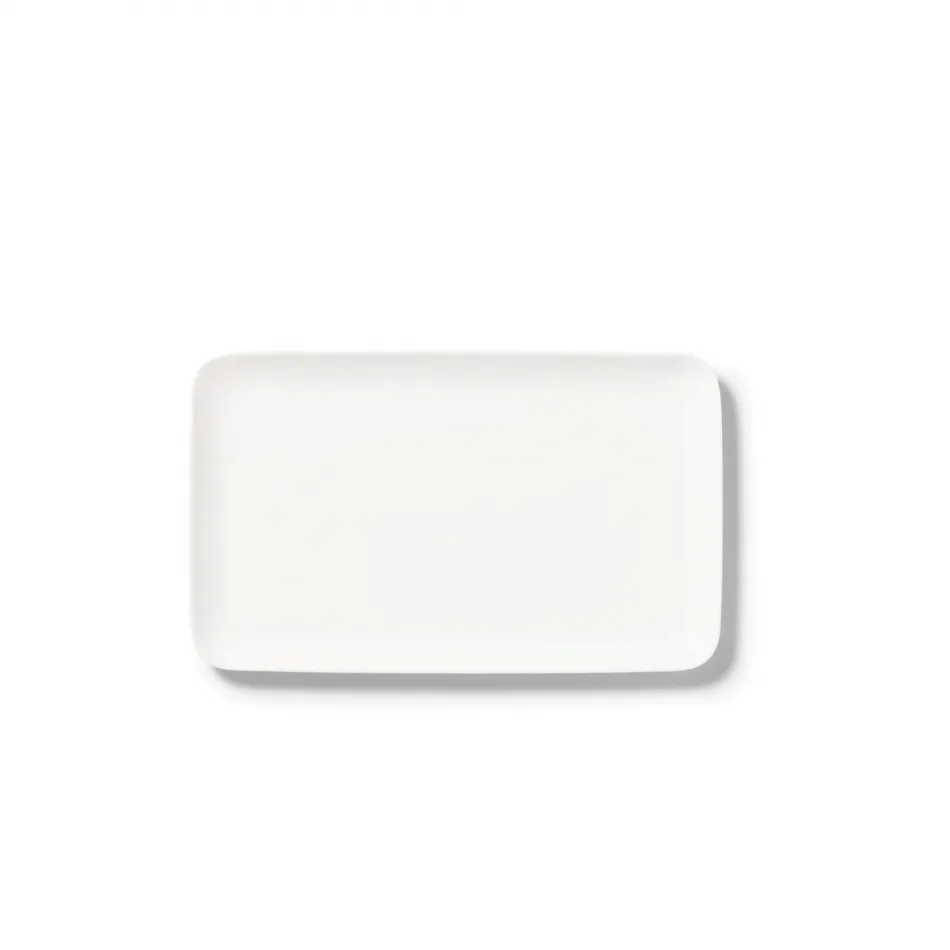 Pure Rectangular Dish 15X25 Cm White