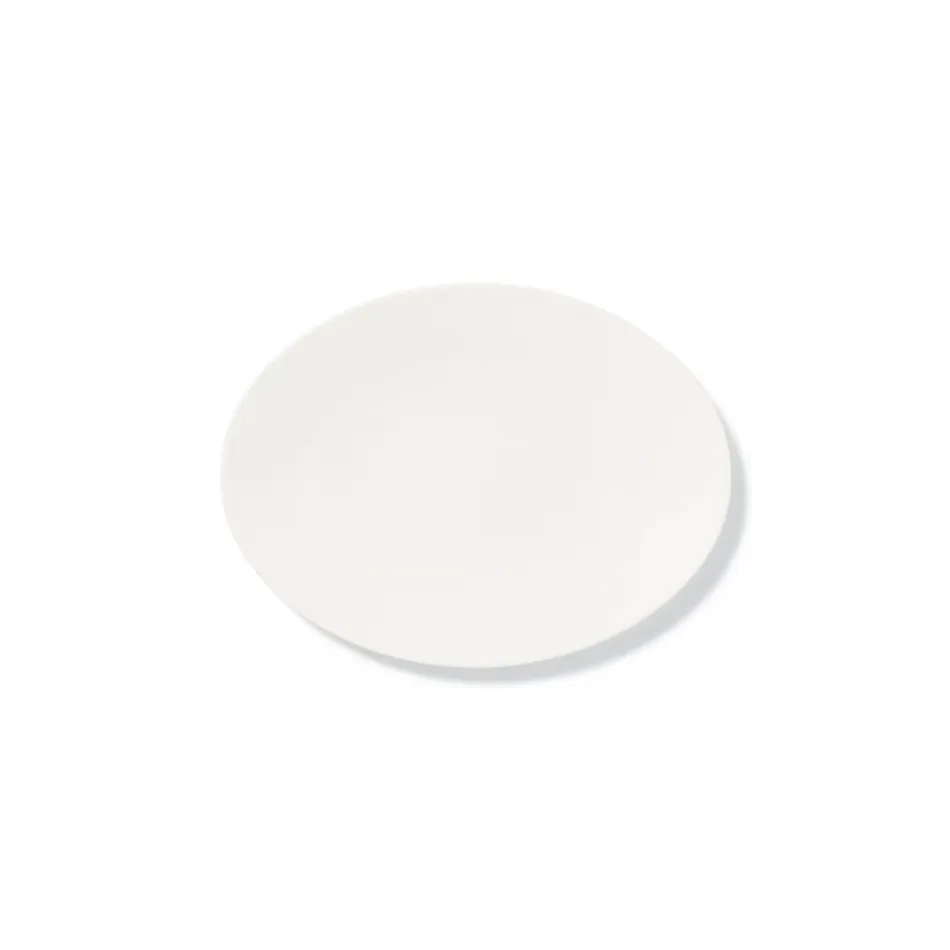 Pure Oval Dish / Plate 24 Cm White