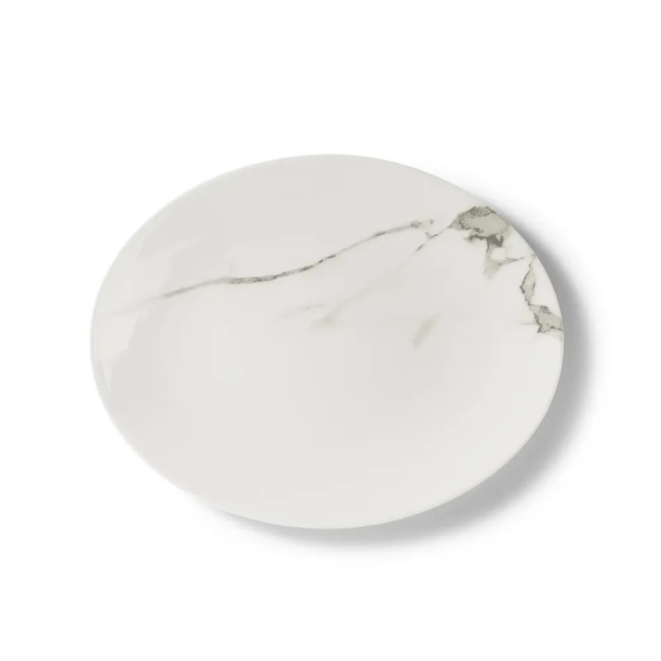 Carrara Oval Platter / Plate 28 Cm