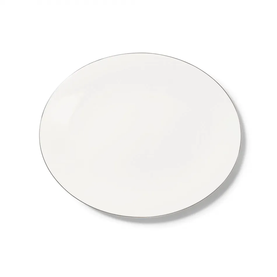 Platin Line Oval Platter / Fish Plate 32 Cm